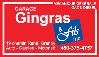 Garage Gingras &amp; Fils Inc.